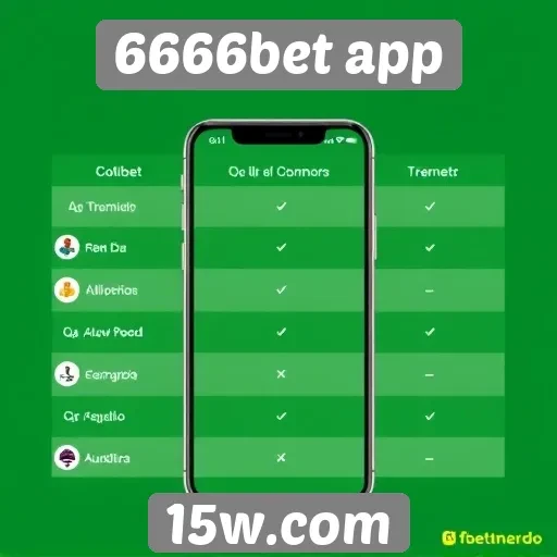 comparação com outros aplicativos de apostas